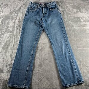 Vintage Silver Jeans Men's 26/30 Straight Leg Button Fly Blue Med Wash Unisex